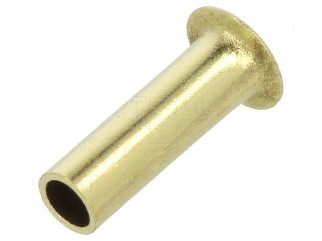 Klinkn; messing; Diam.klinkn: 2,5mm; L.klinknagel: 8mm; BN 572 Klinkn; messing; Diam.klinkn: 2,5mm; L.klinknagel: 8mm; BN 572